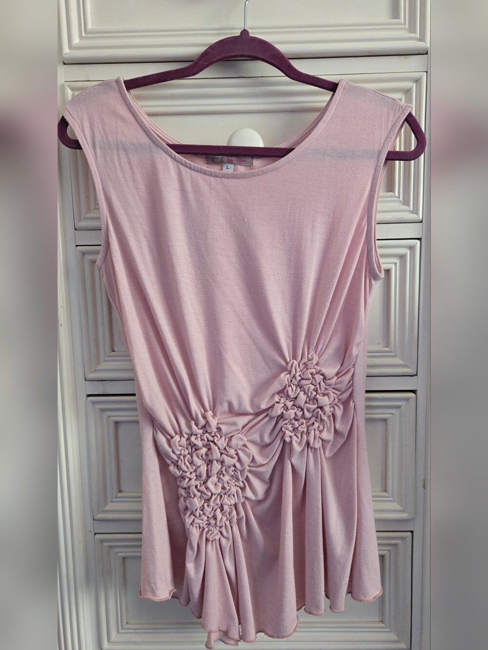 Julie's Closet Pink Top Size L